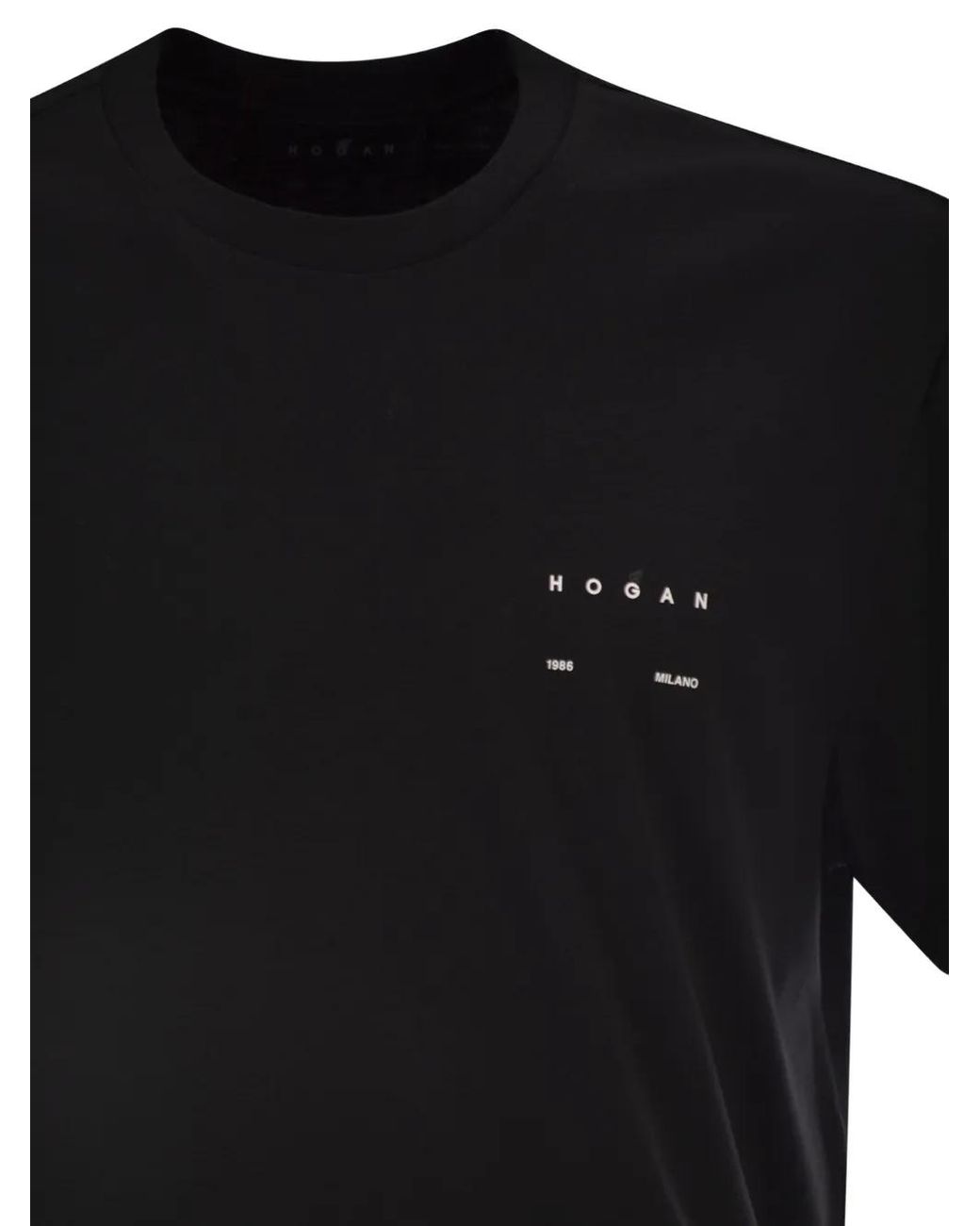 Hogan Black T-Shirt for men