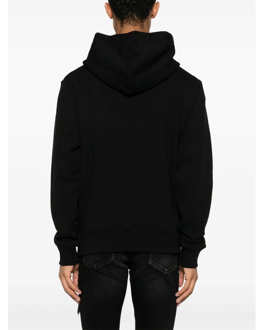 Amiri Black Poison Cotton Hoodie for men