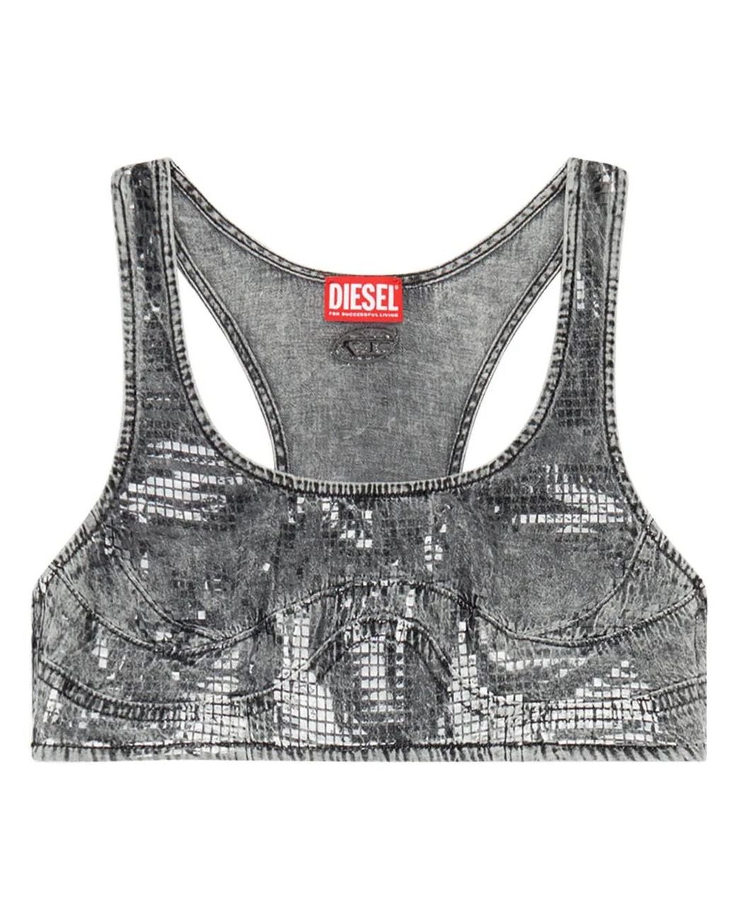 DIESEL Gray De-Toppy-S Top