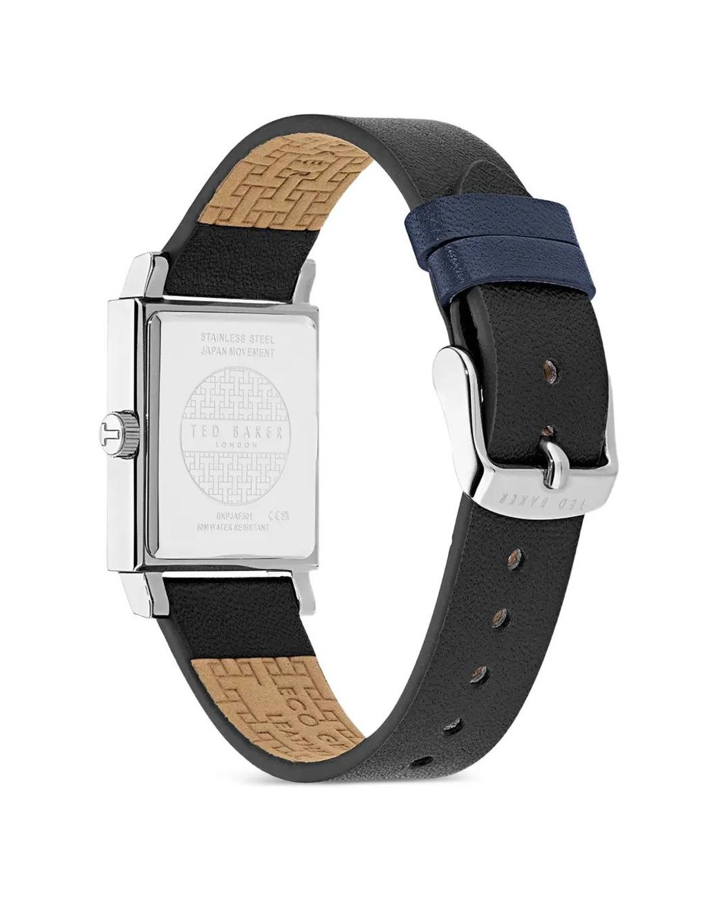 Ted Baker Gray Rectangular-Shape 26Mm Watch