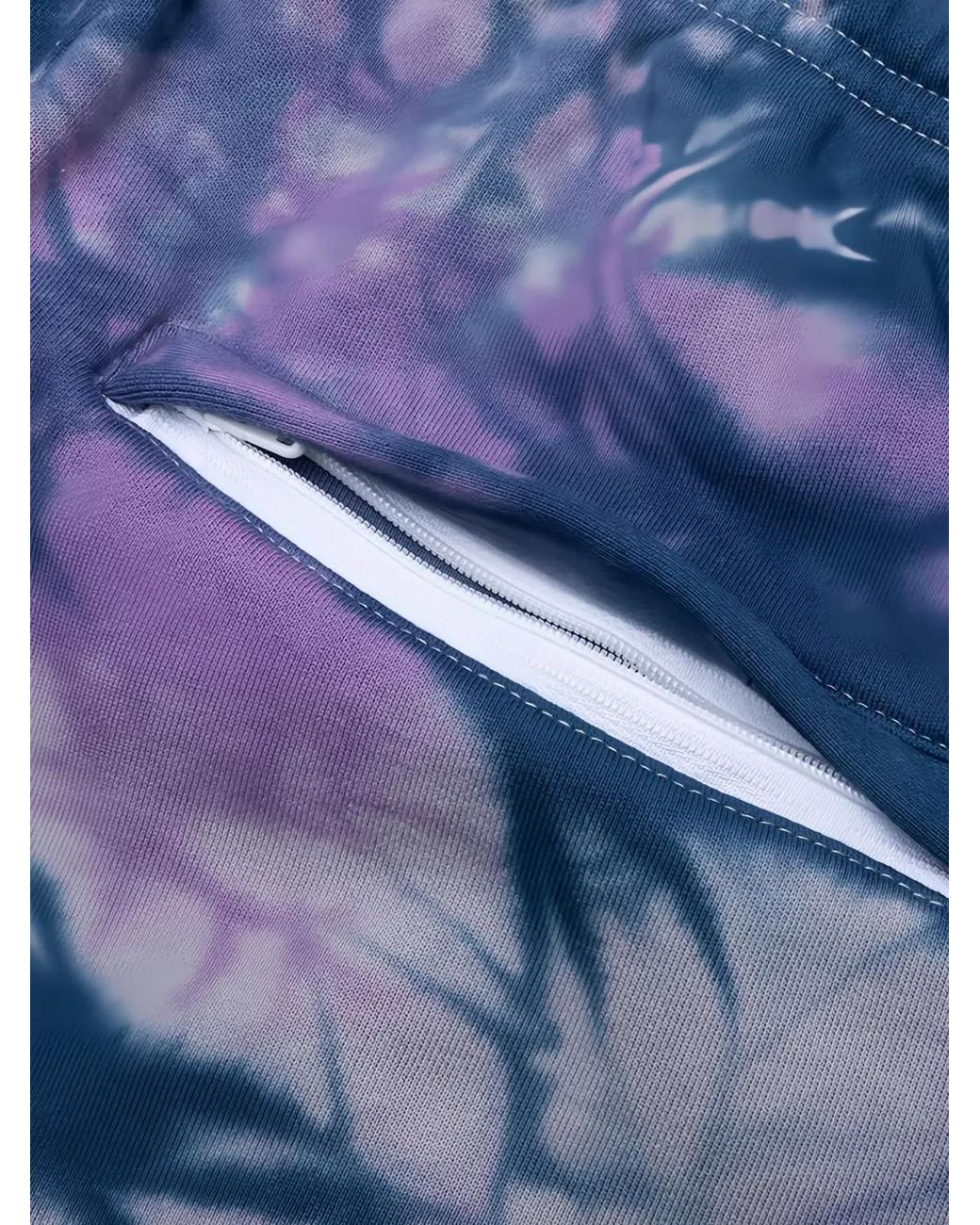 ICECREAM Blue Villain Shorts for men