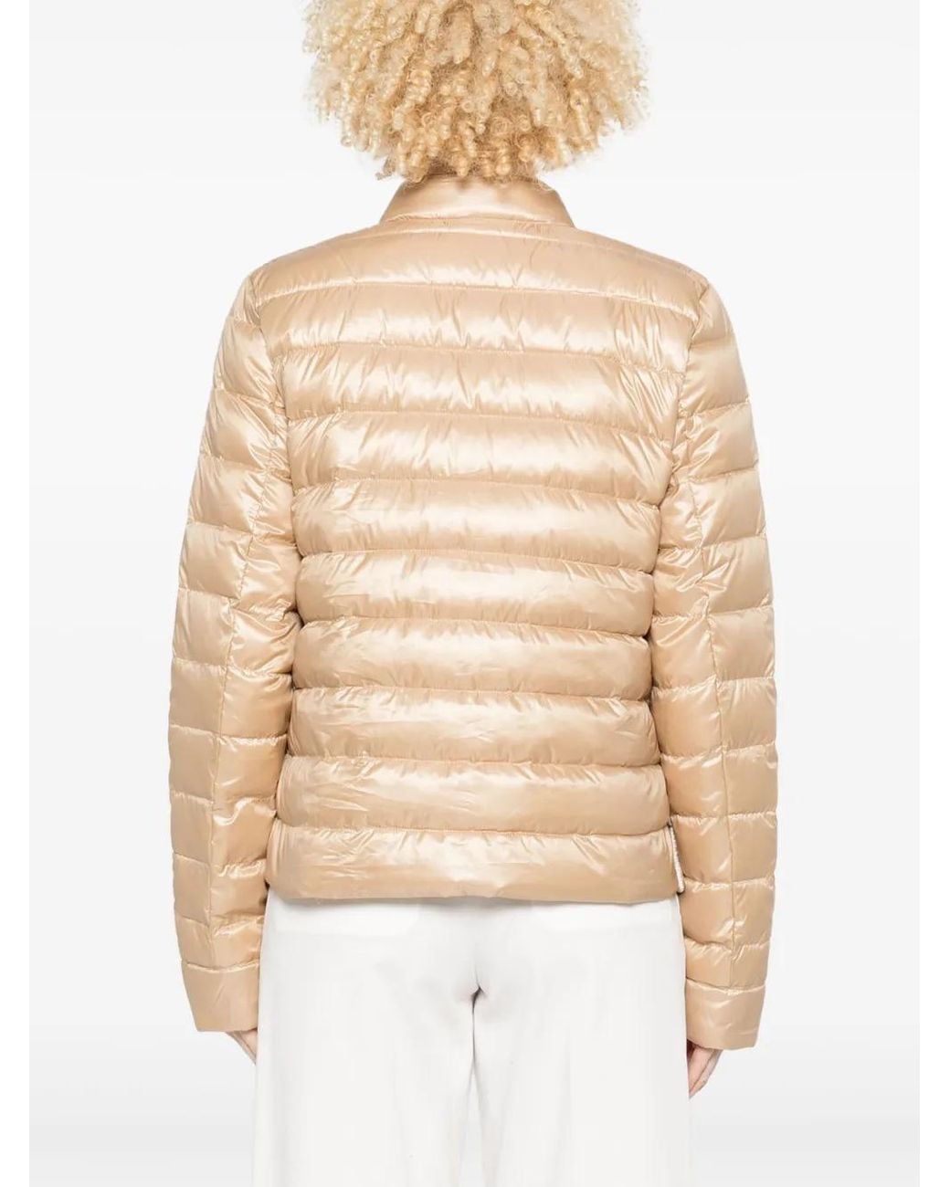 Ralph Lauren Gewatteerd Donsjack in het Natural