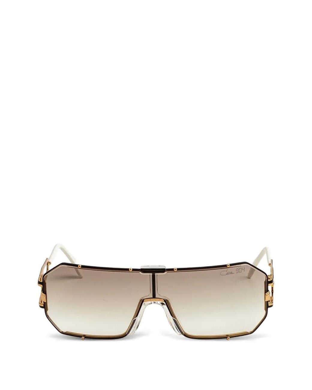 Cazal Gray 904 Geometric-Frame Sunglasses