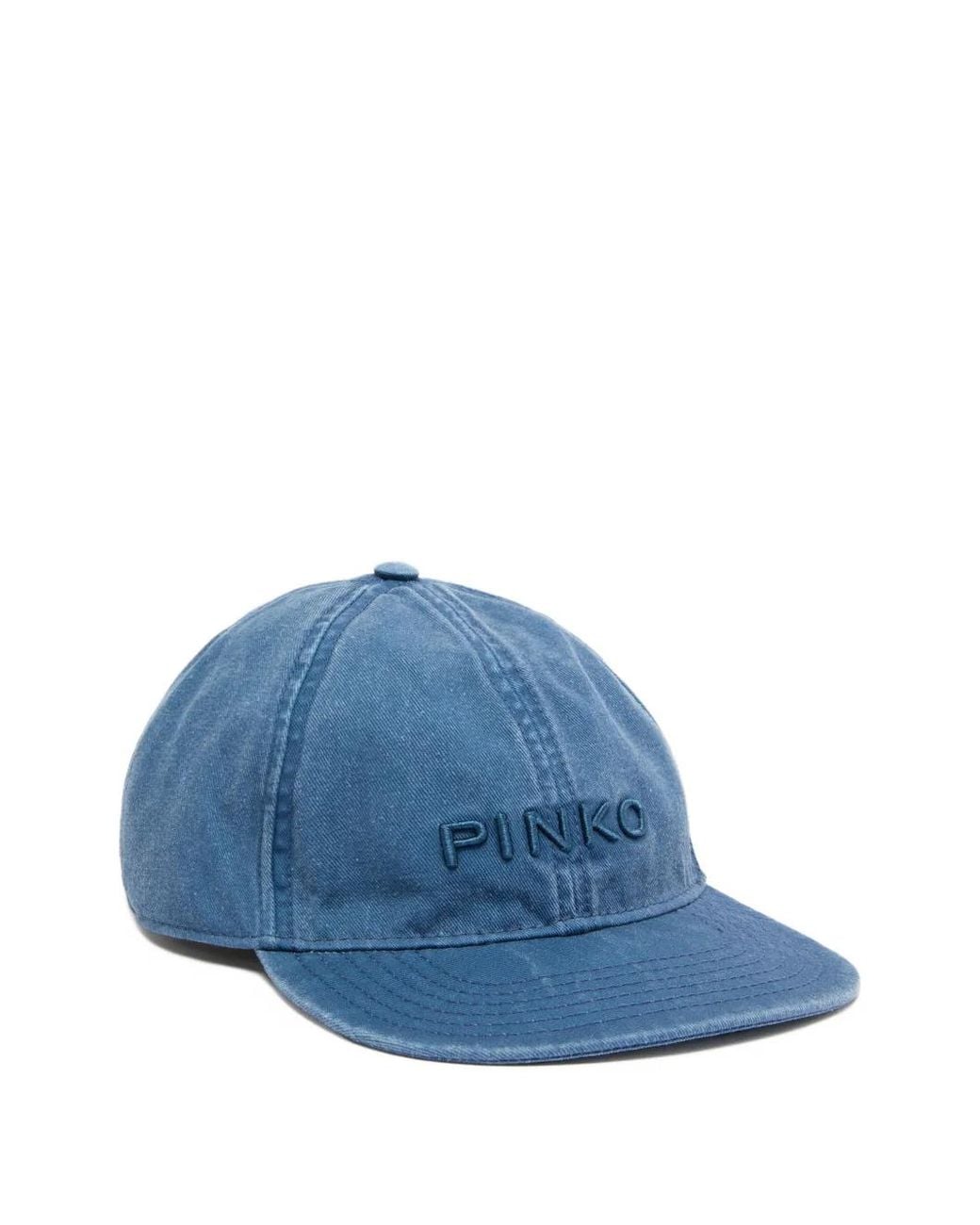 Pinko Blue Mütze mit Stickerei