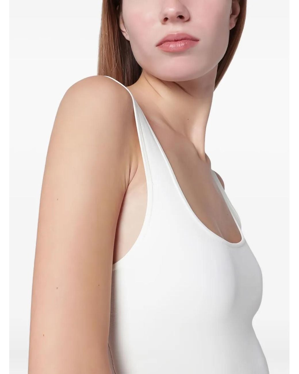 Top Con Cuello Cuadrado Entire studios de color Gray
