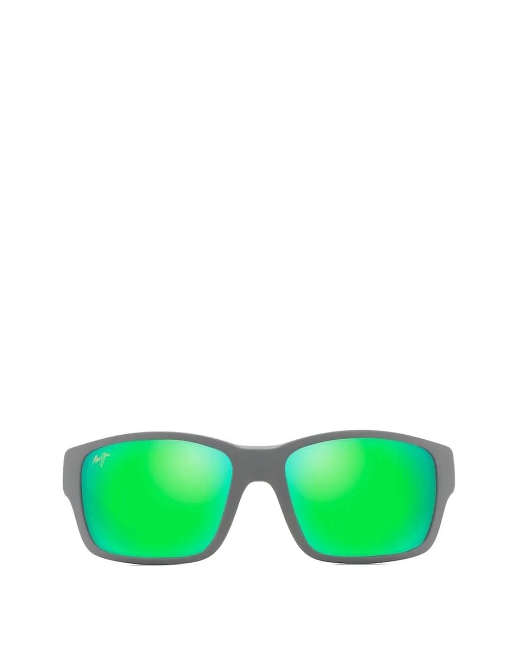 Maui Jim Green Mangroves Rectangle-Frame Sunglasses