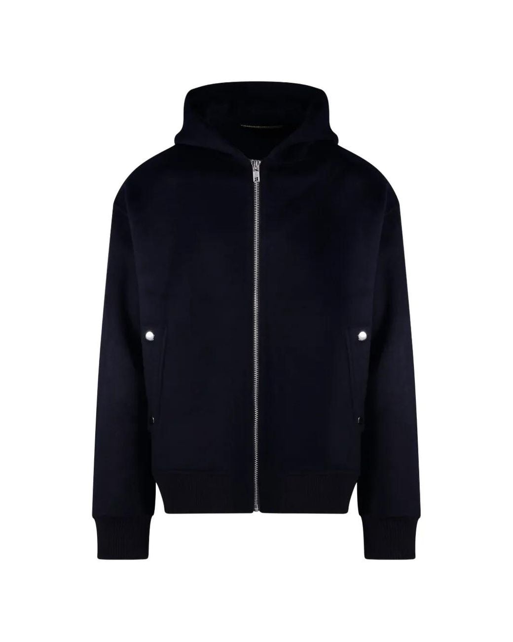 Department 5 Blue Hooded Zip-Up Jacket for men