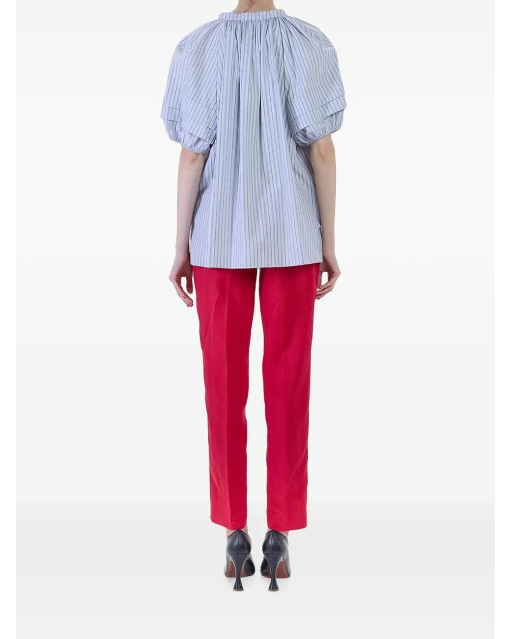 Paul Smith Gestreepte Blouse in het Blue