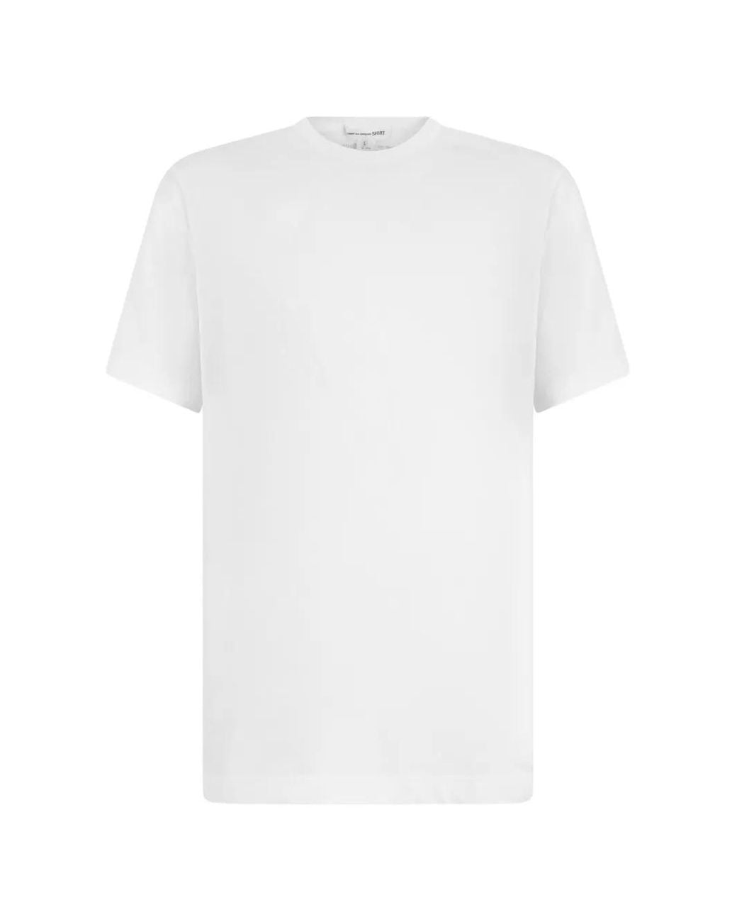 Comme des Garçons White Forever Logo-Print T-Shirt for men