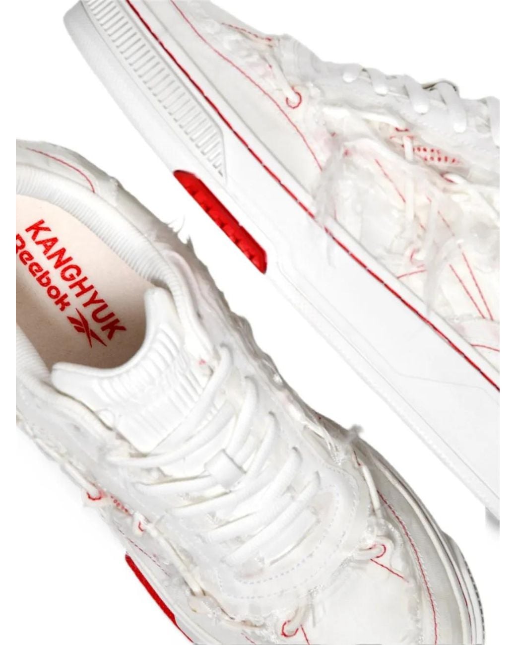 Reebok White Kanghyuk Club C Sneakers for men