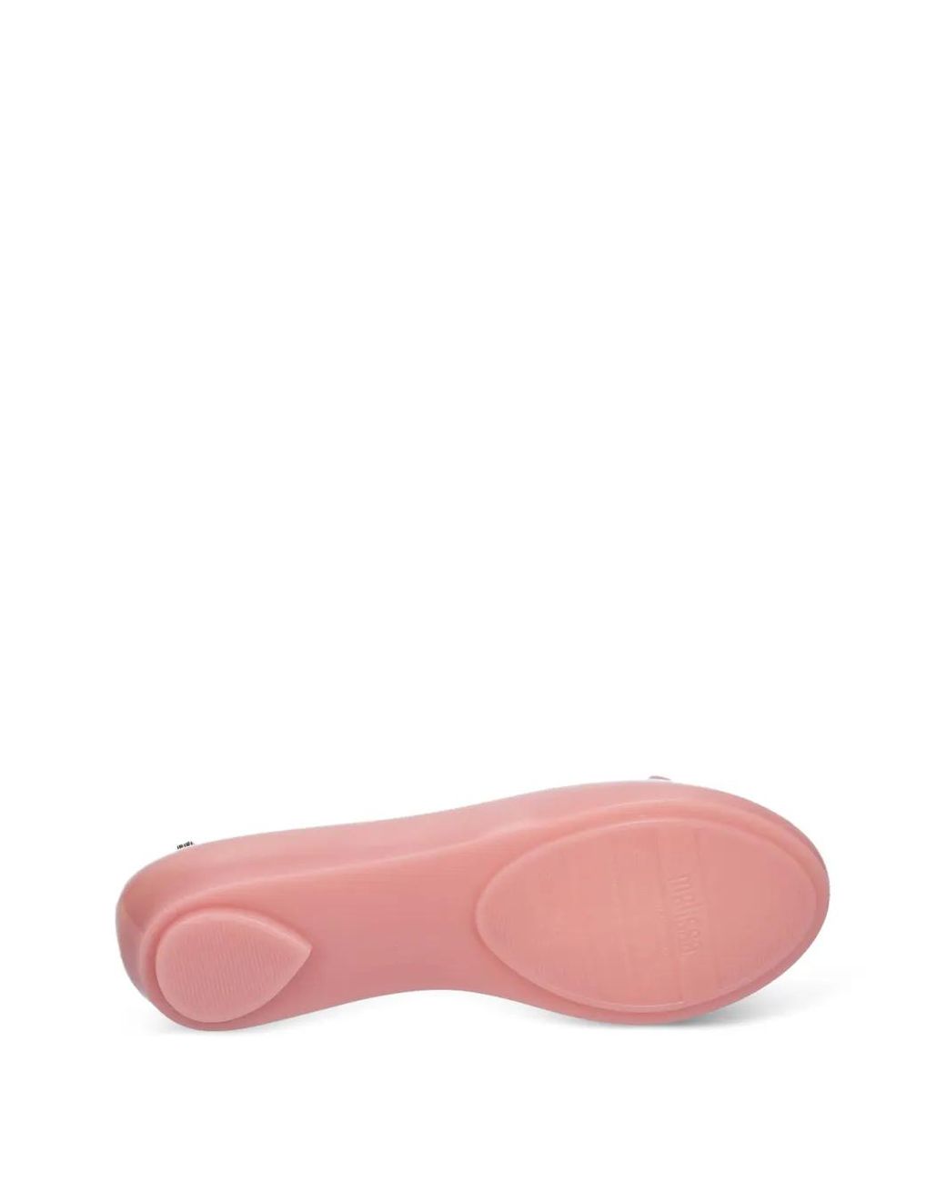 Melissa Pink Ballerines À Détail De Nœud
