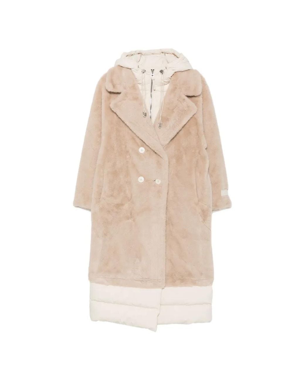 Rudsak White Faux-Fur Padded Coat