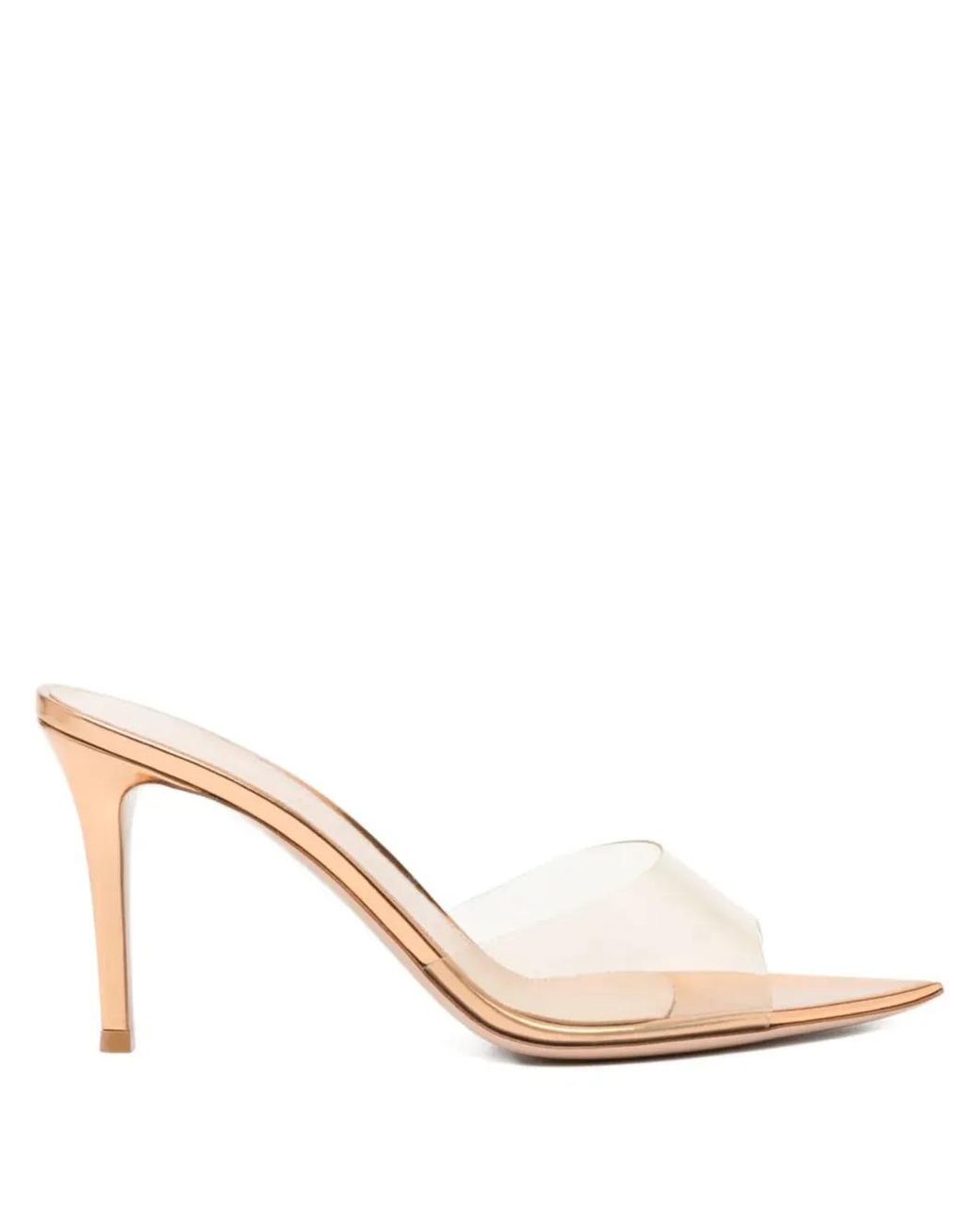 Gianvito Rossi Natural 85Mm Elle Sandals
