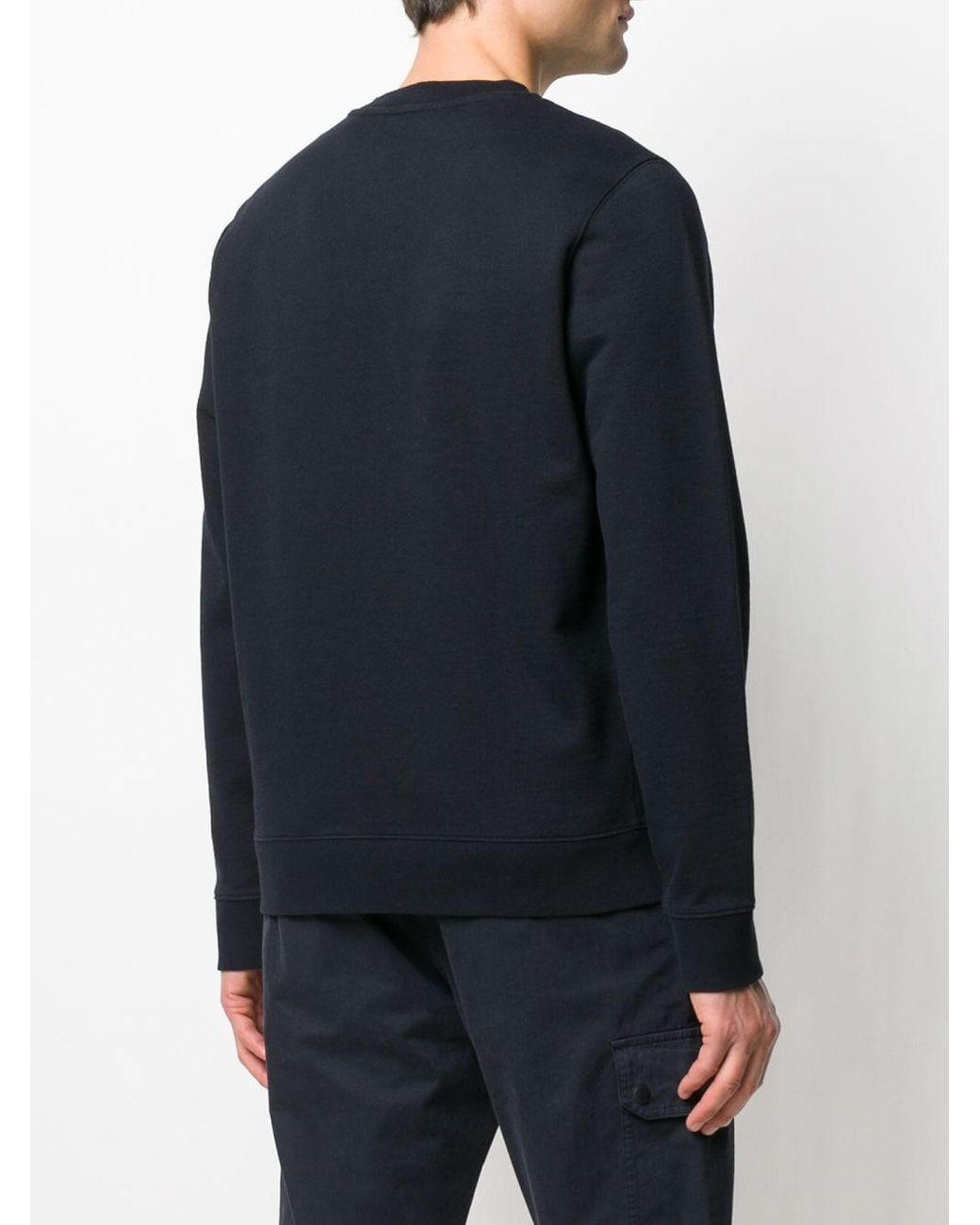 Sweat Bleu Marine Brodé Saint Louis | Athleisure | PLT FR