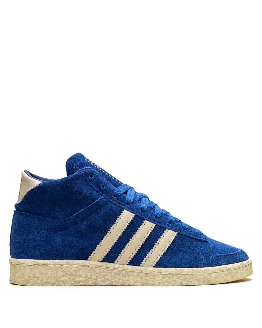 Adidas Blue Jabbar High Top Sneakers for men