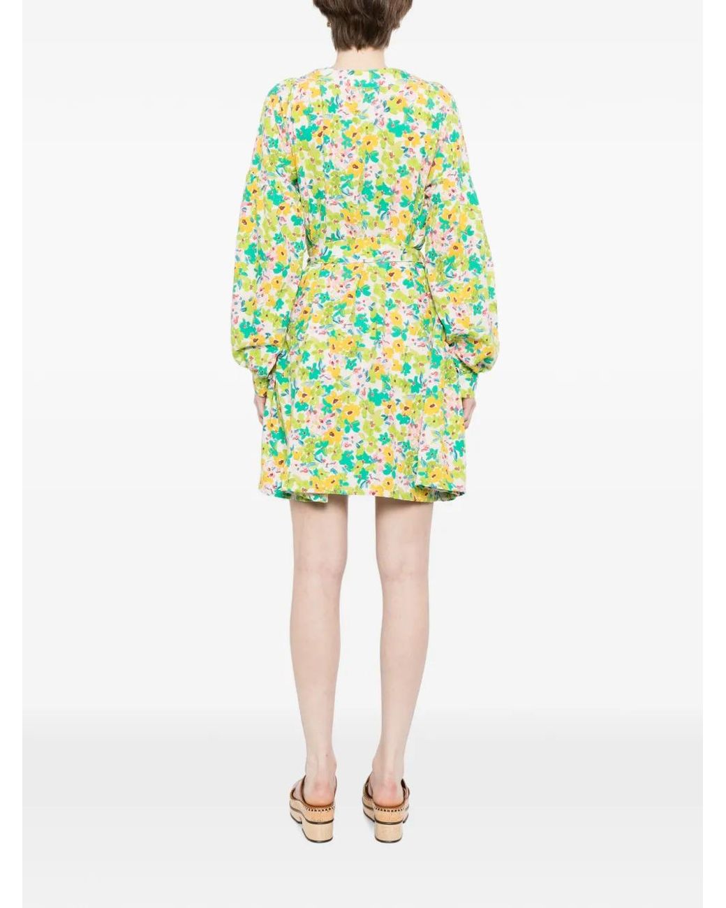 Bambah Green Fiona Selva Mini Dress