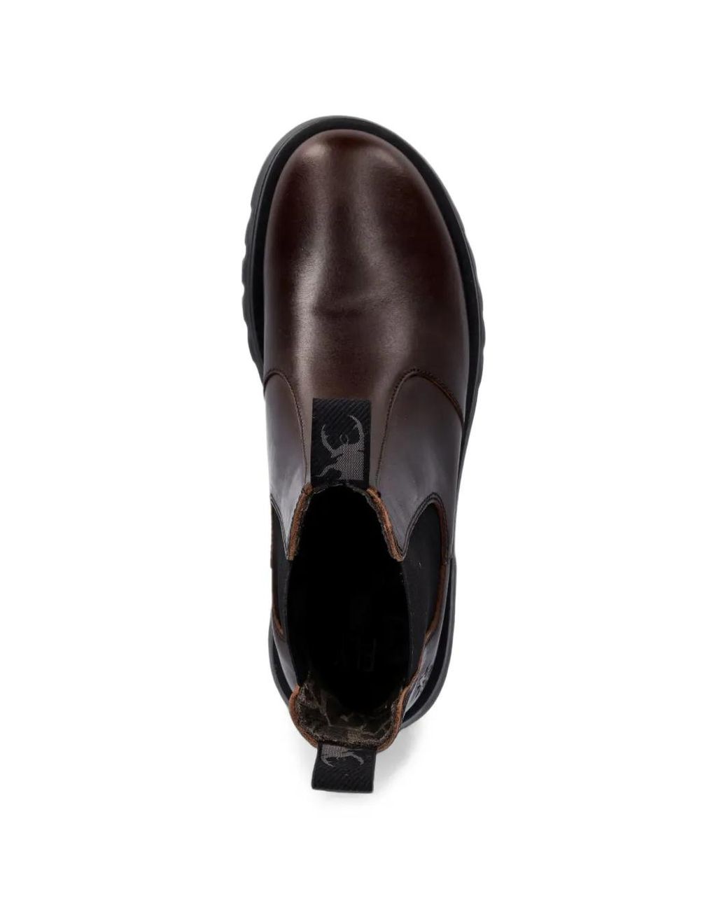 Fly London Black Chunky-Sole Chelsea Boots