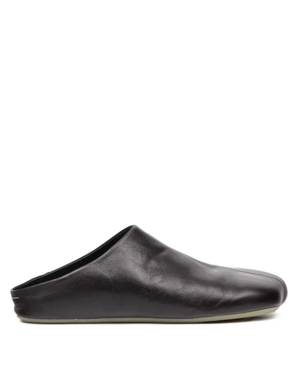MM6 by Maison Margiela Brown Factory Sabots for men