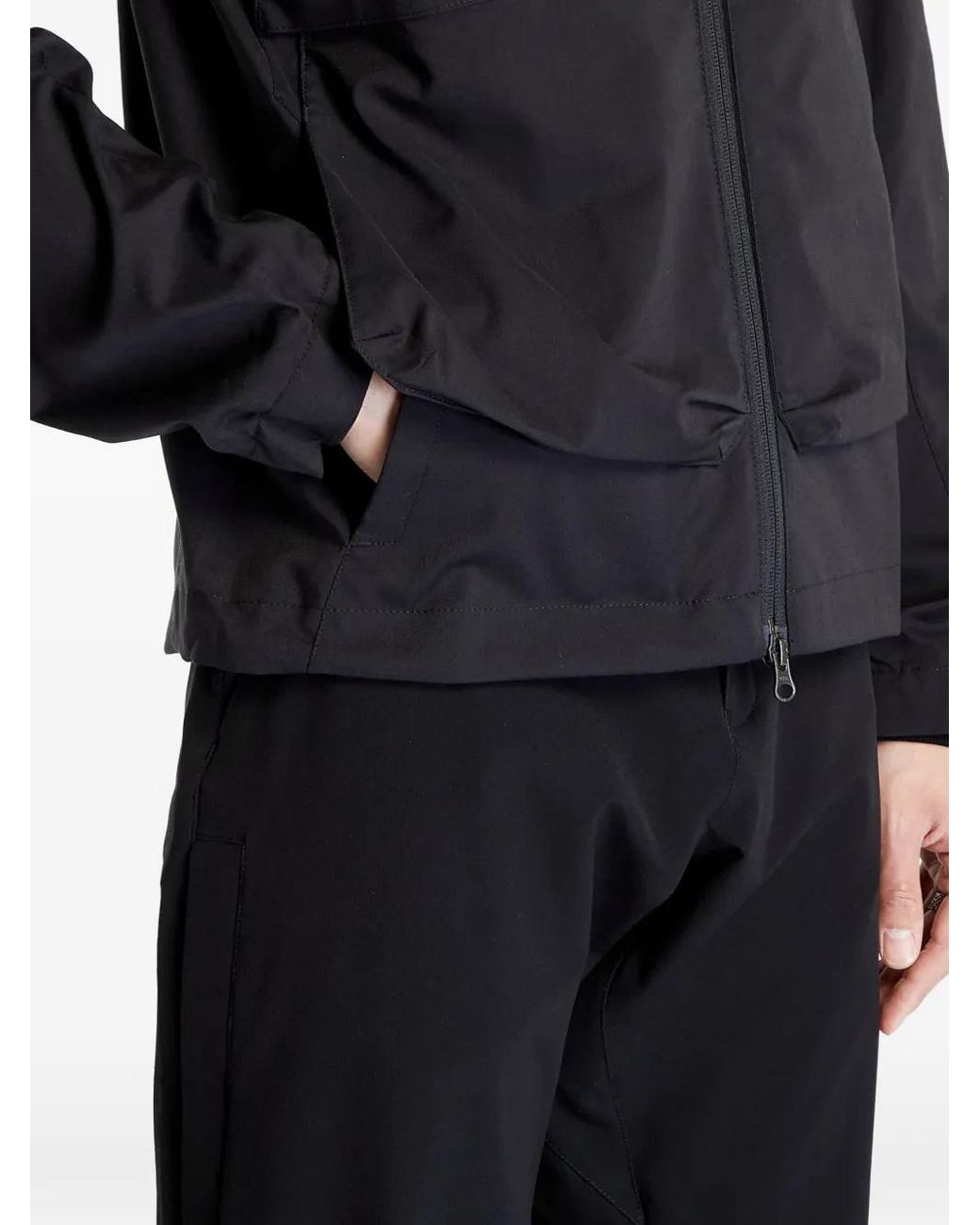 POUTNIK BY TILAK Black Blade Jacket for men