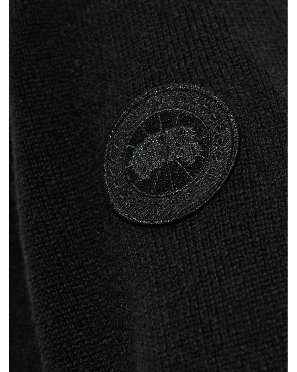 Canada Goose Black Zinnia Hooded Sweater for men
