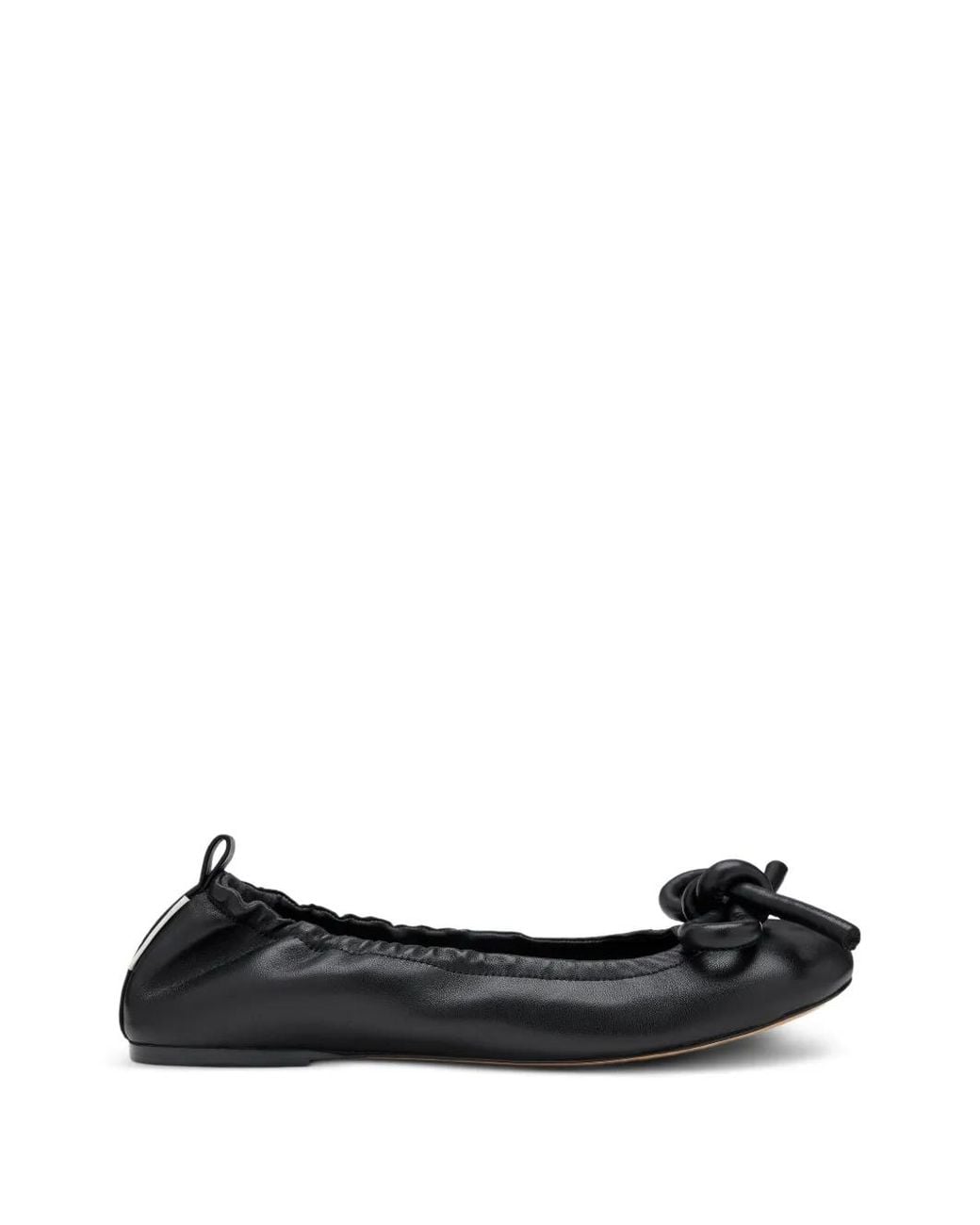 Marc Jacobs Black The Bow Lace-Up Ballerinas
