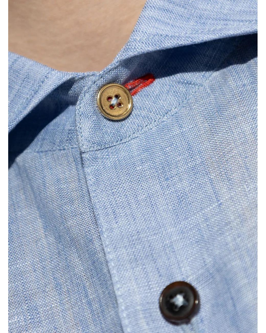 Paul Smith Blue Buttoned Shirt for men
