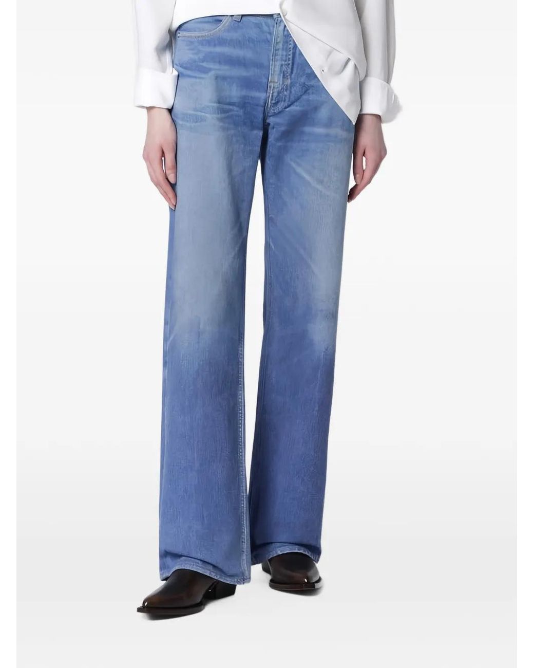 Our Legacy Blue Wata Cut Jeans