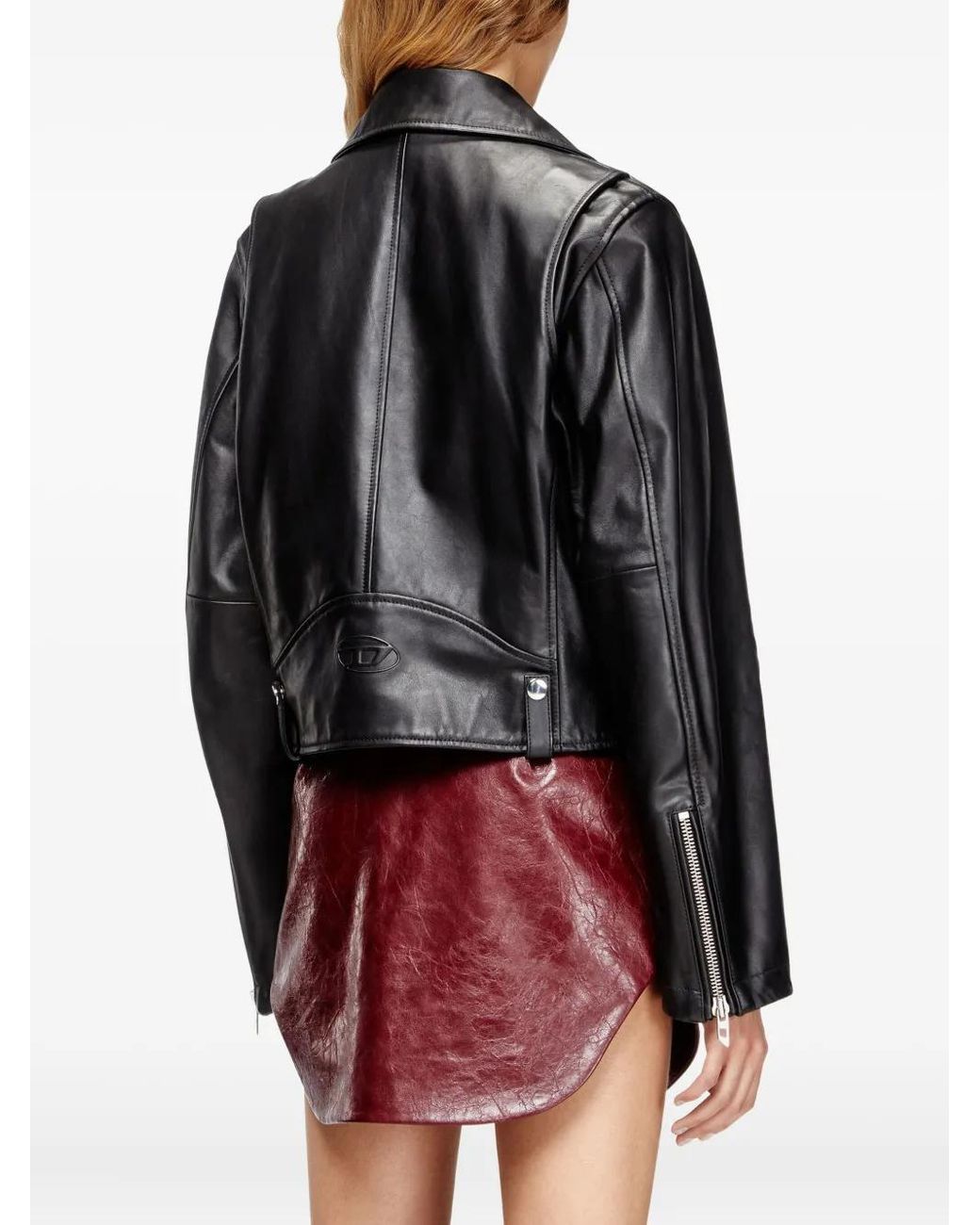 Chaqueta L-Unatic De Piel DIESEL de color Black