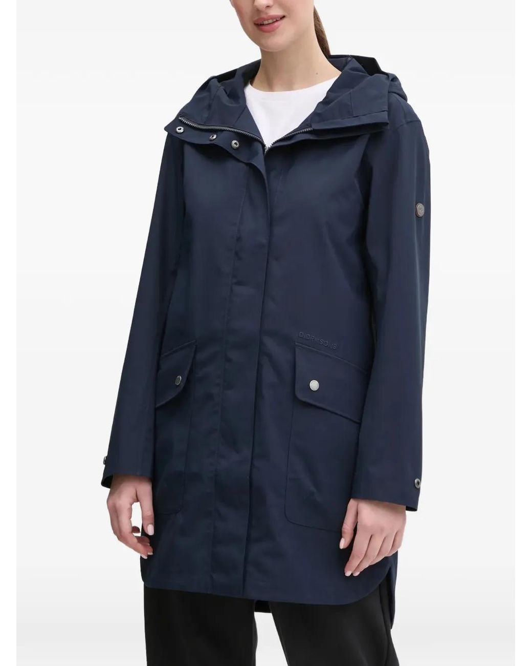 Parka Gwen Con Capucha Didriksons de color Blue