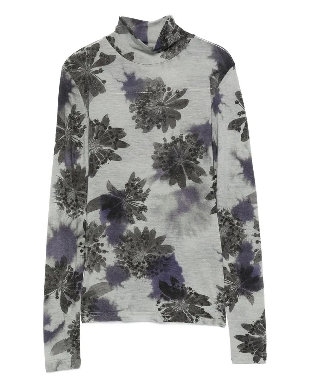 Christian Wijnants Gray Tugal Secondskin Top