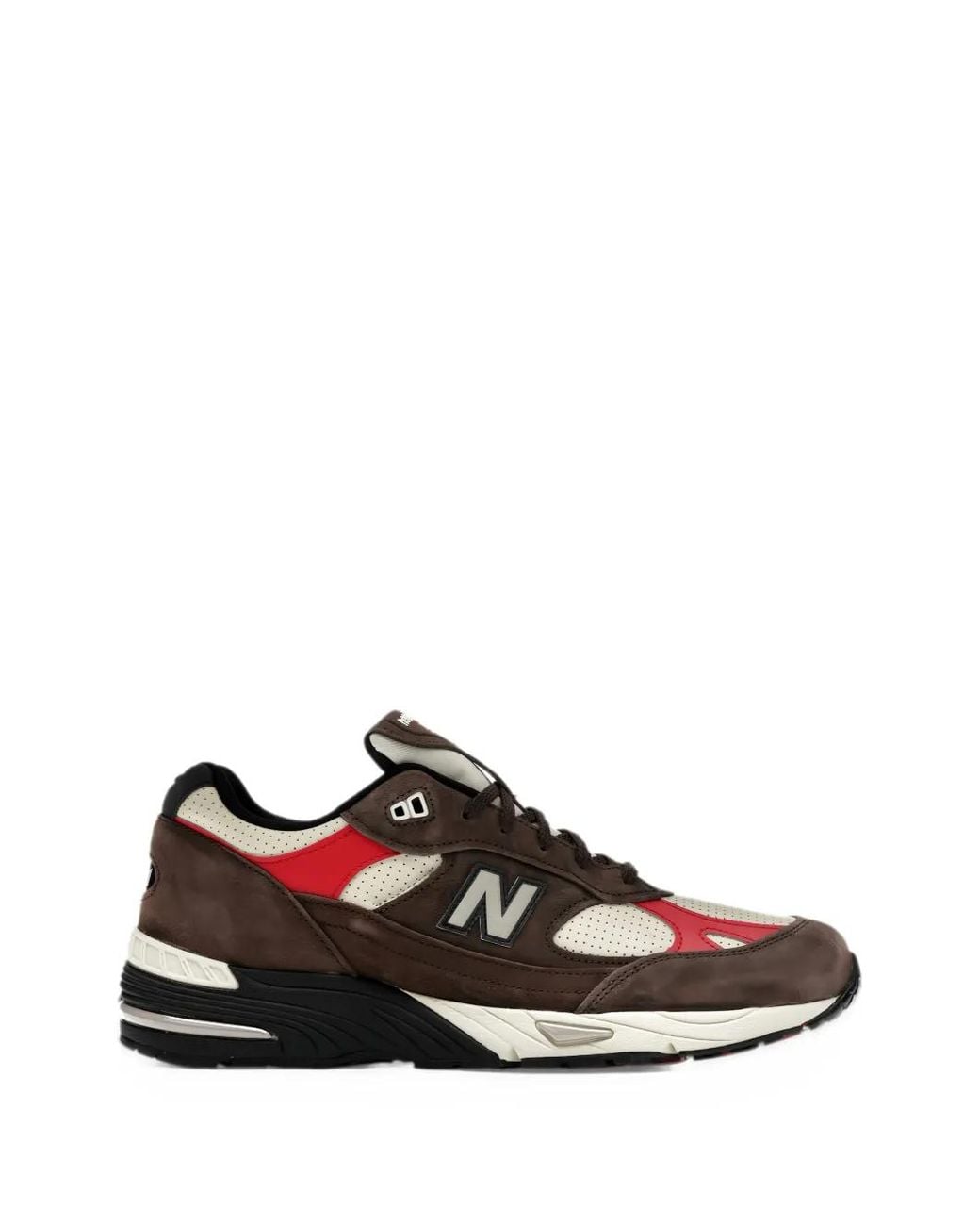 New Balance White 991 Sneakers