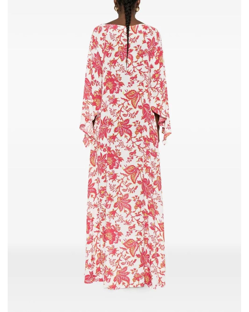 Etro Red Shift Dress