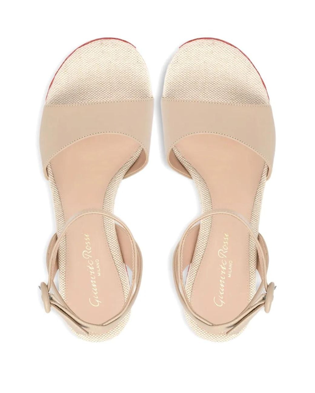 Gianvito Rossi Pink Malia Platform-Coral Sandals