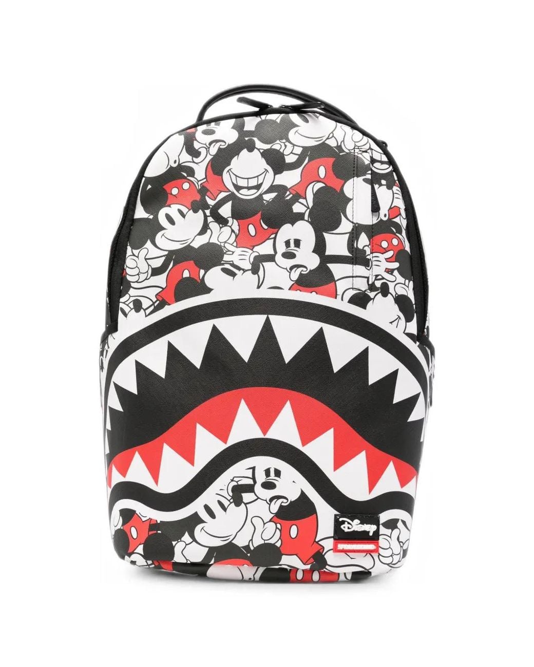 Sprayground White Sac À Dos Mickey Mouse À Imprimé Graphique