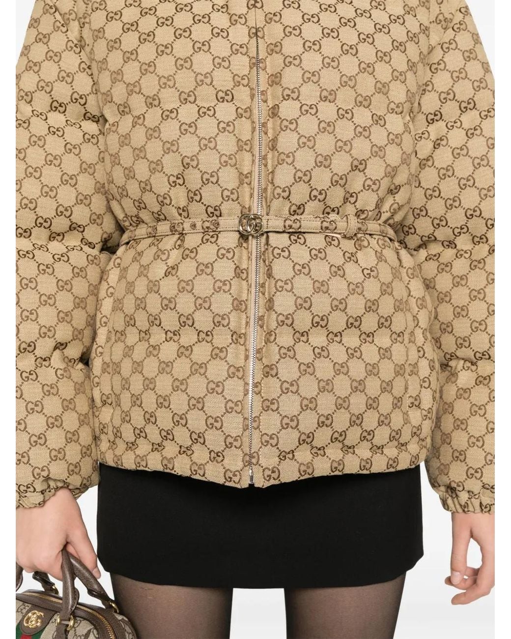 Gucci Natural Belted Jacket