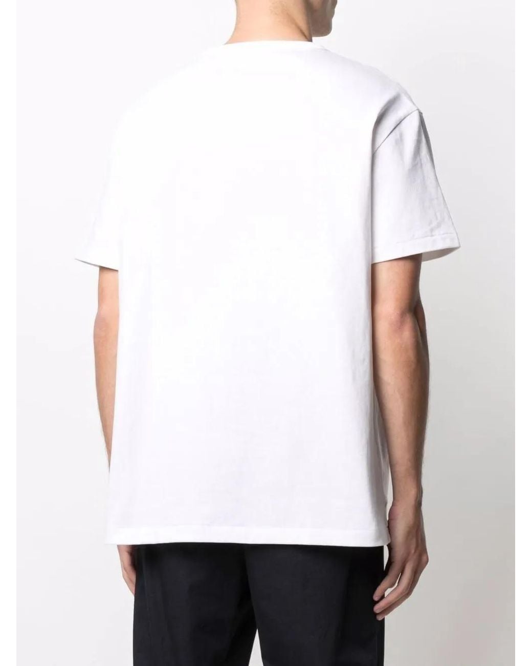 Polo Ralph Lauren White Logo Cotton T-shirt for men
