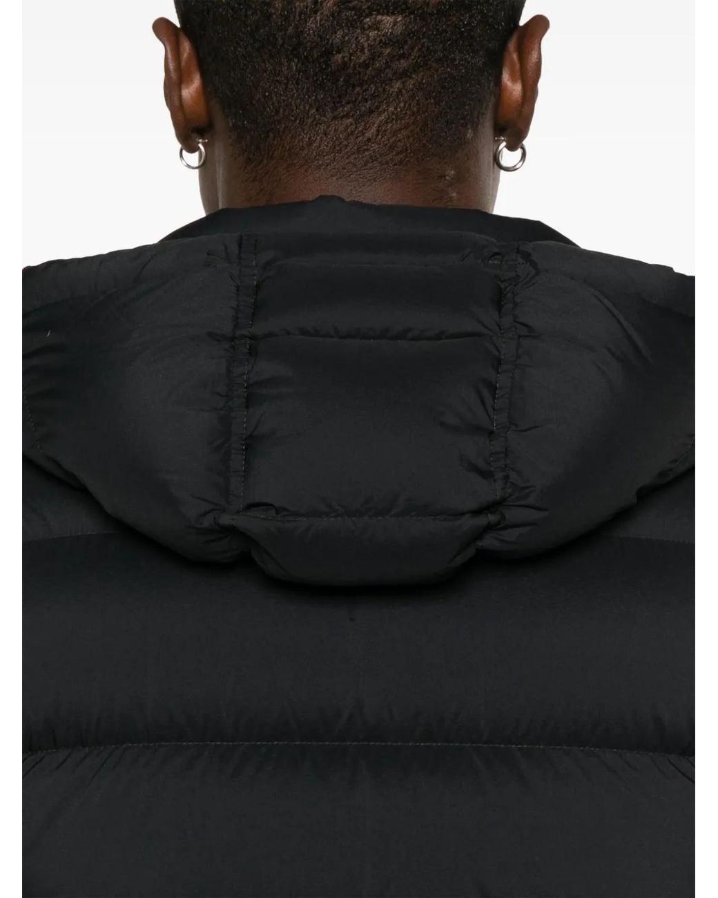 Herno Black Quilted Polyester Outerwear Jacket for men