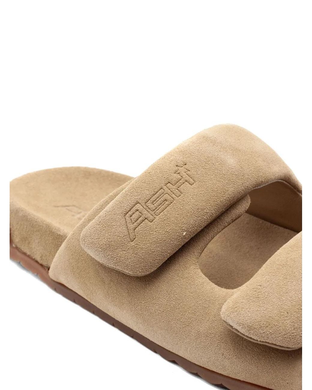 Ash Natural Twist Touch-Strap Sandals