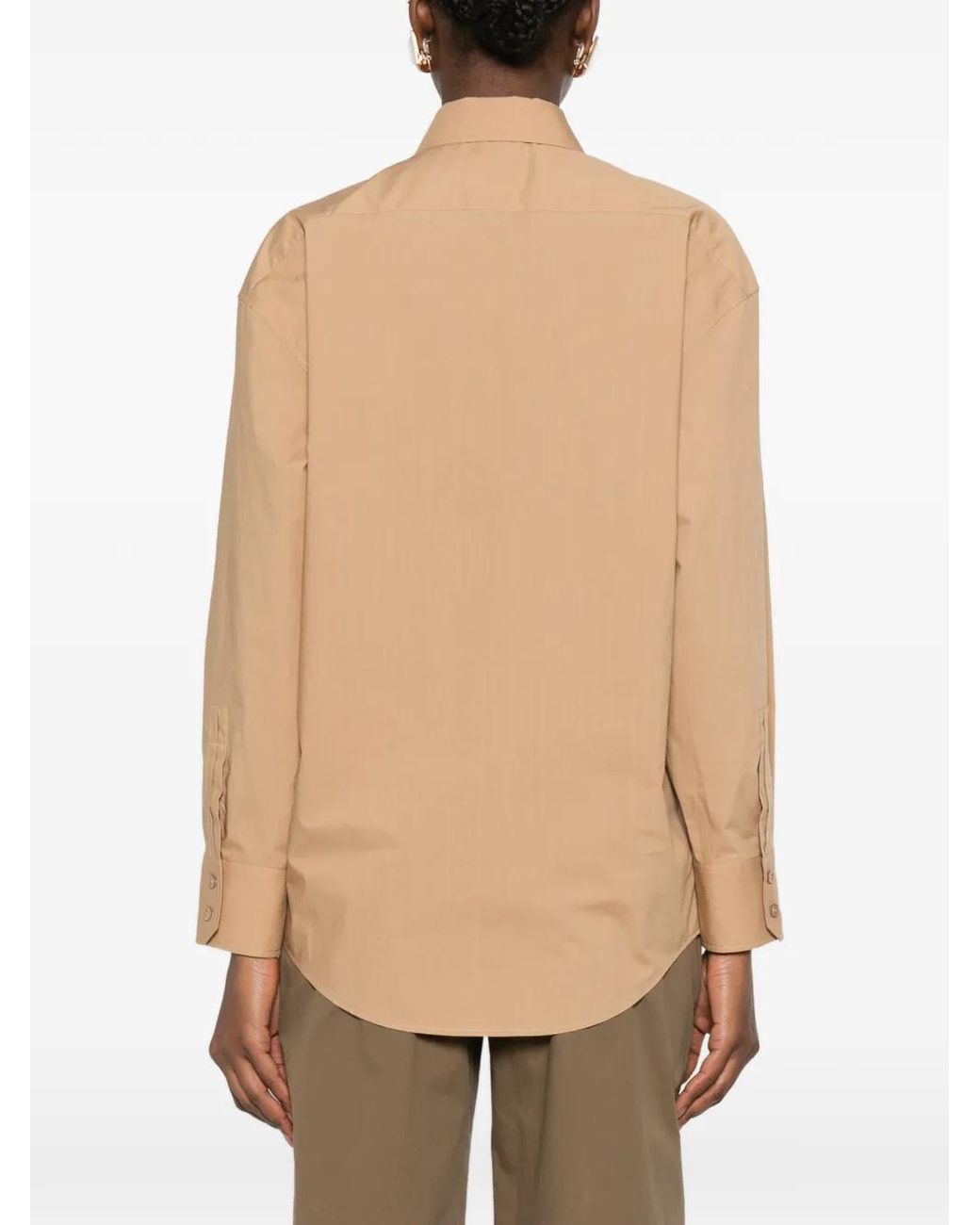 Saint Laurent Blouse in het Natural