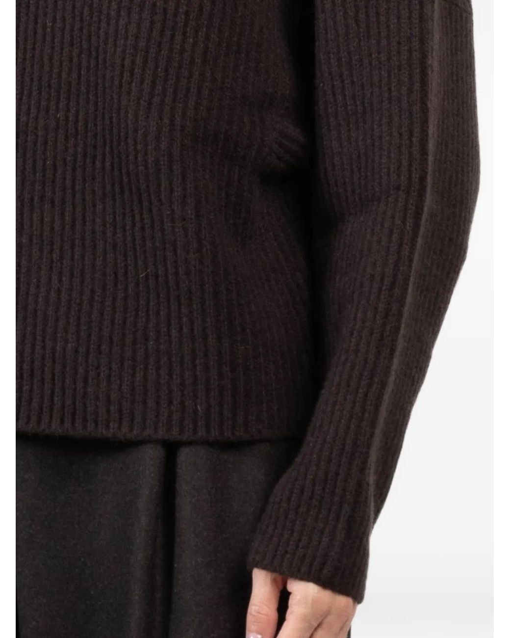 Dusan Black Roll-Neck Sweater