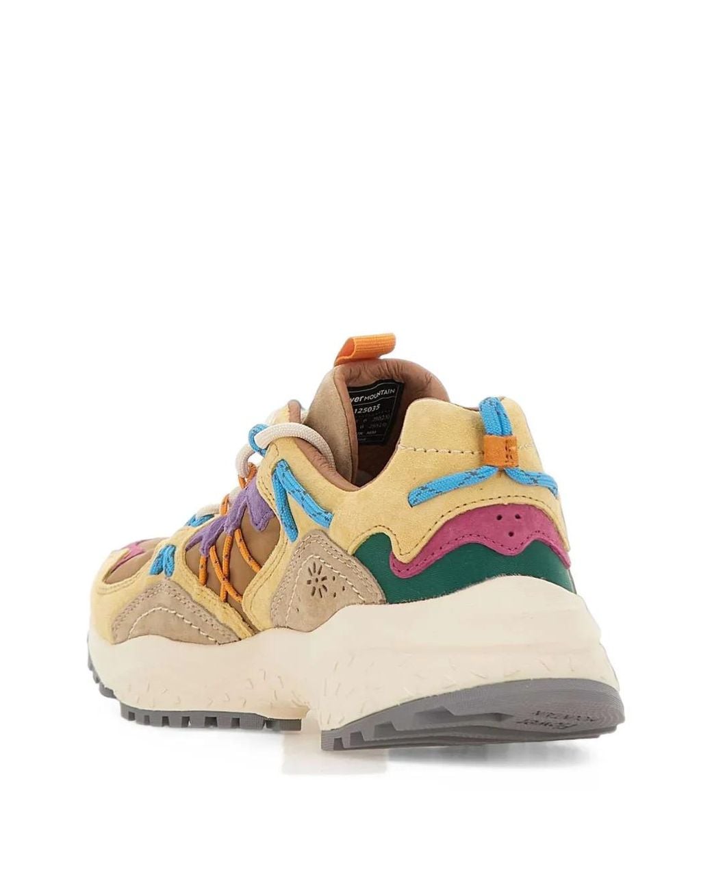 Flower Mountain White Yamabushi Sneakers