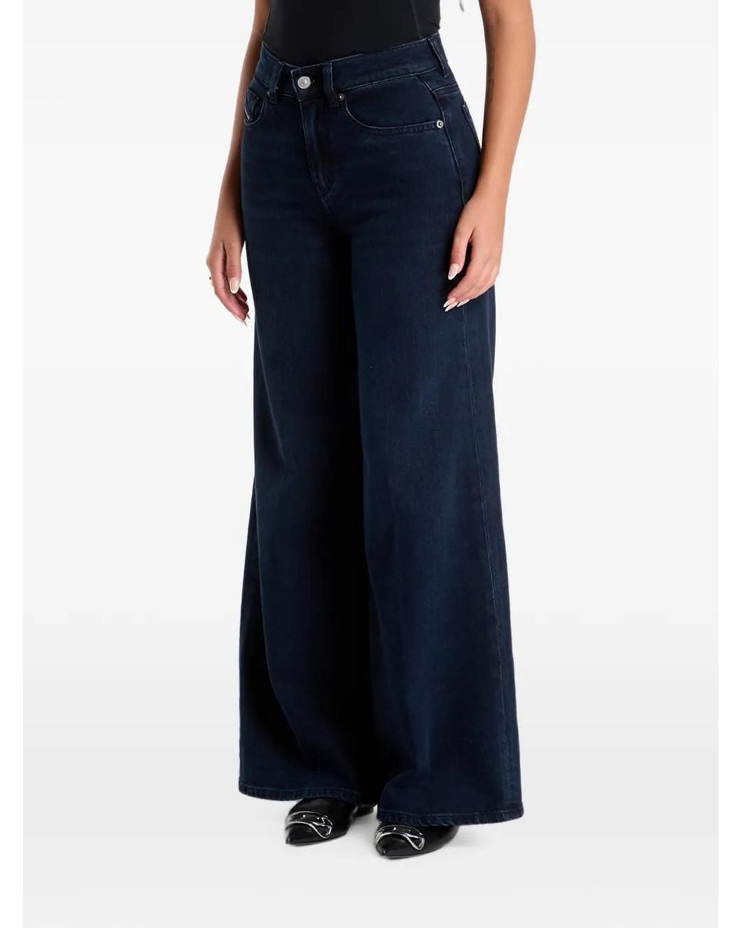 DIESEL Blue Flare Jeans Regular Waist 1978 D-Akemi