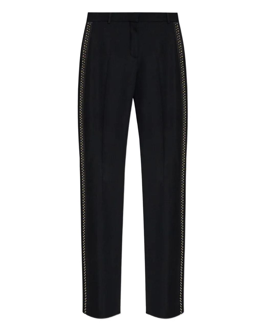 Pantaloni Con Borchie di Versace in Black