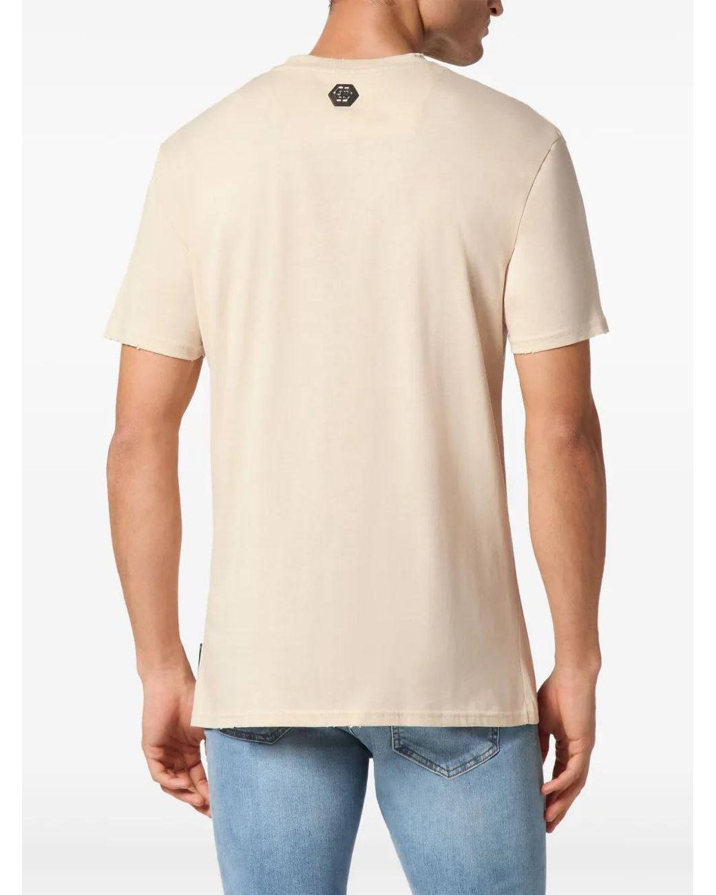 Philipp Plein White Racing Club T-Shirt for men