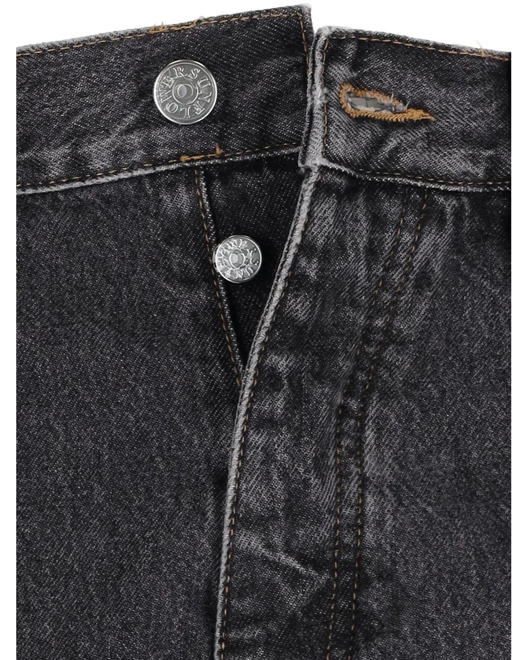 sunflower Jeans Mit Logo-Patch in Gray für Herren