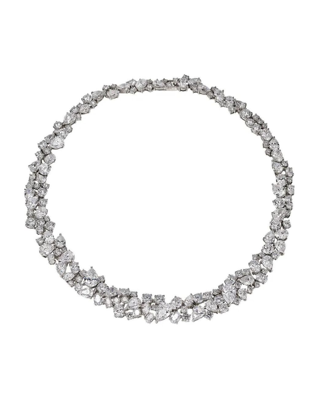 Anabela Chan Metallic Garden Of Eden Diamond Necklace