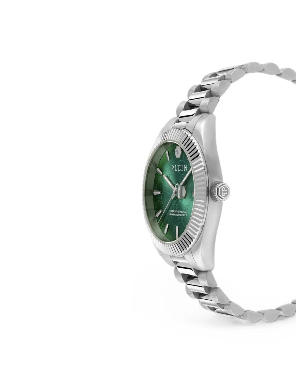 Philipp Plein Green Date Superlative 40Mm Watch for men