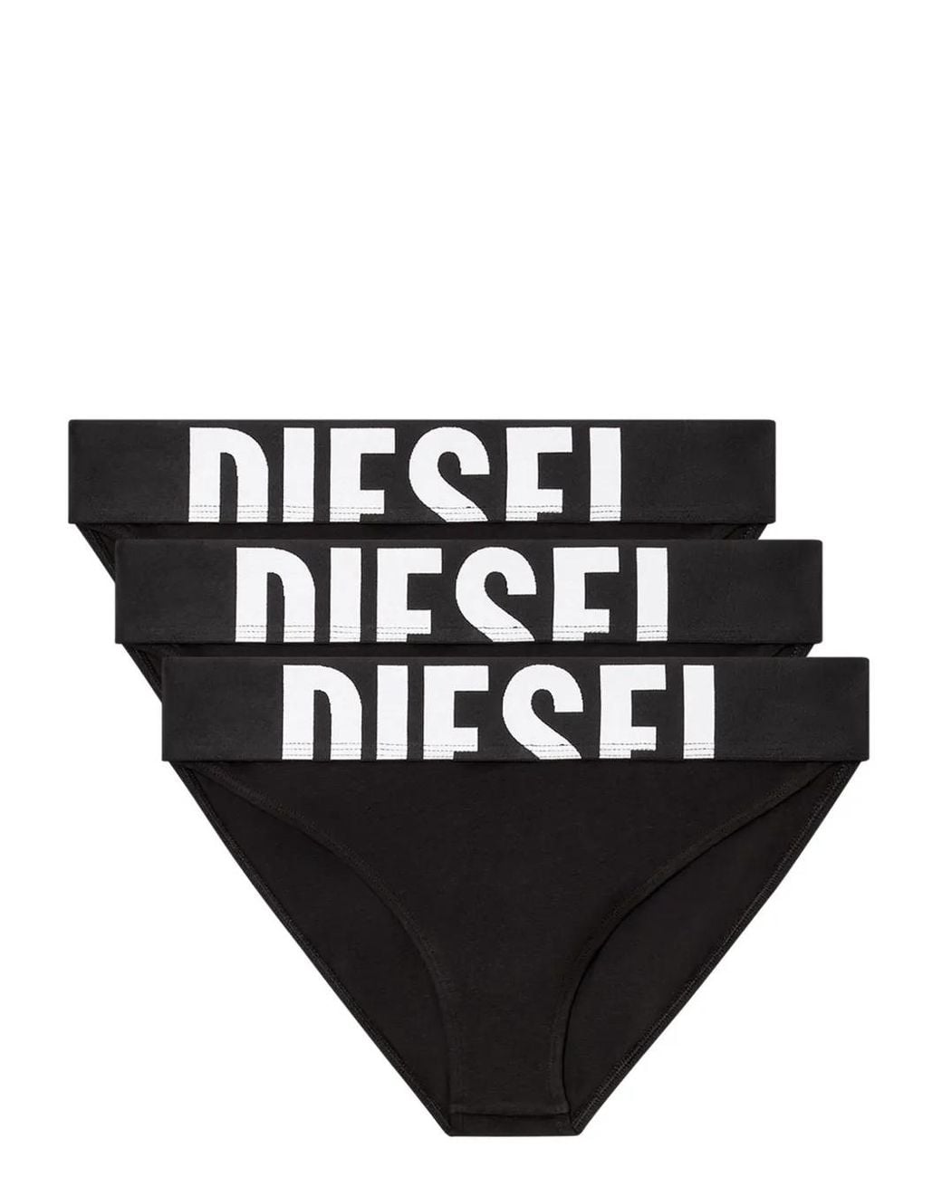 DIESEL Black Lola Briefs (Set Of Three)
