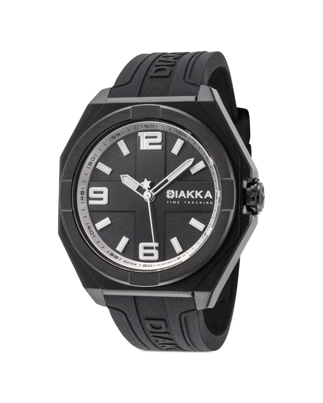 Diakka Black The Vice Iii 39Mm Watch for men