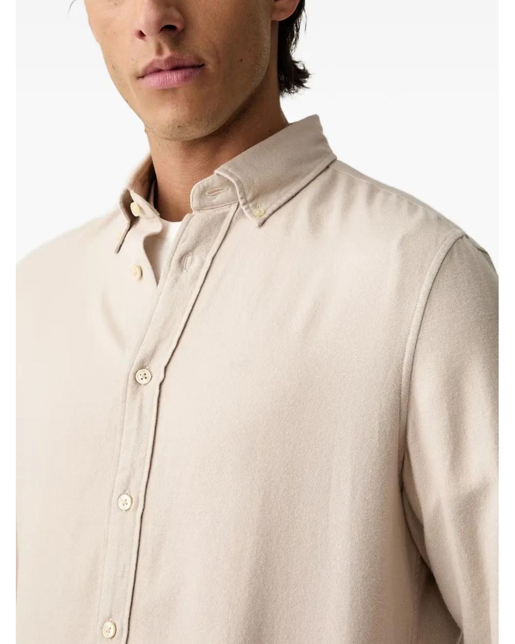 Marc O' Polo Natural Chemise Boutonnée À Manches Longues for men